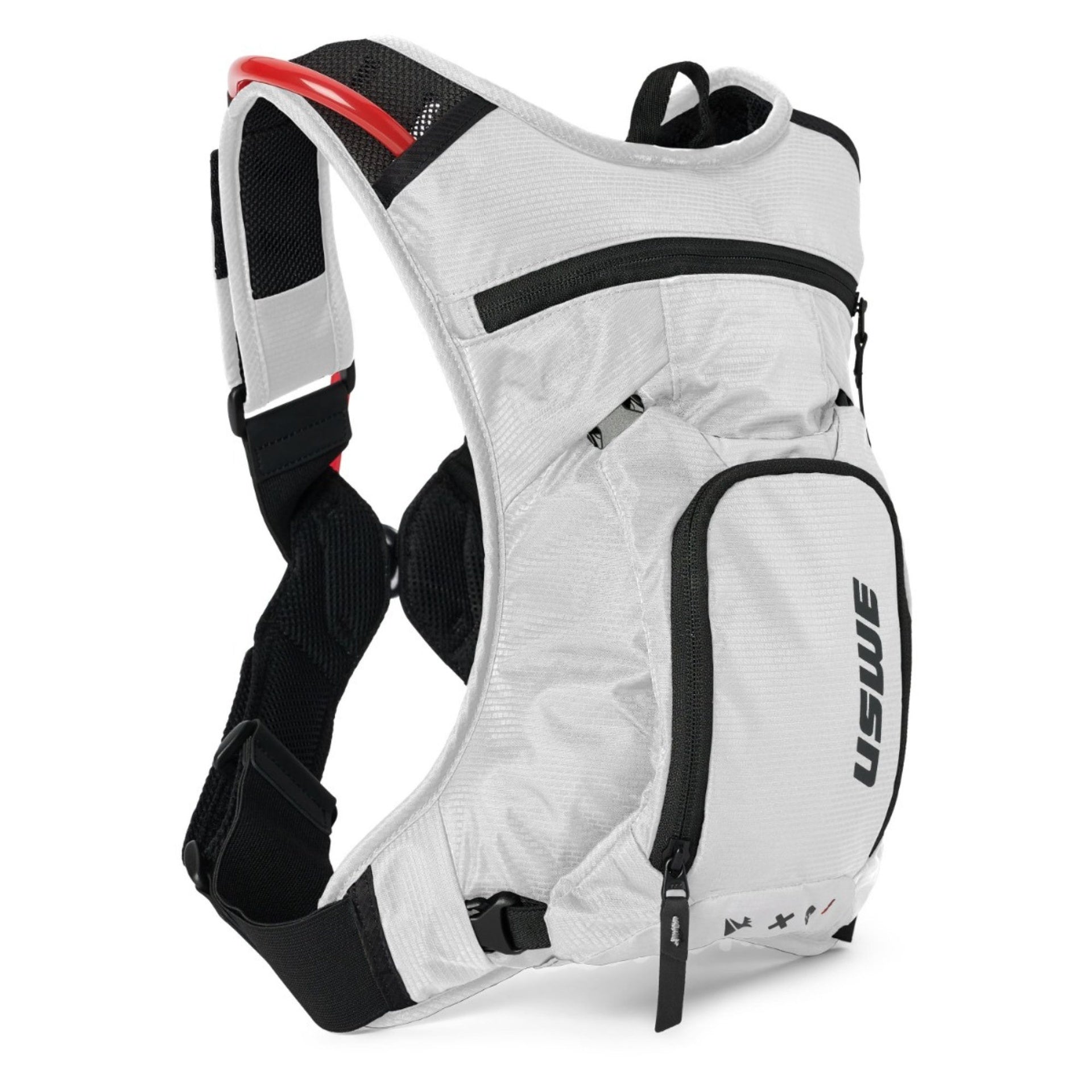 Mochila de Hidratación Uswe Hydro 3L White para MTB